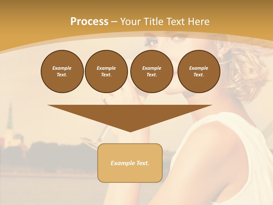 River Glamour Attractive PowerPoint Template