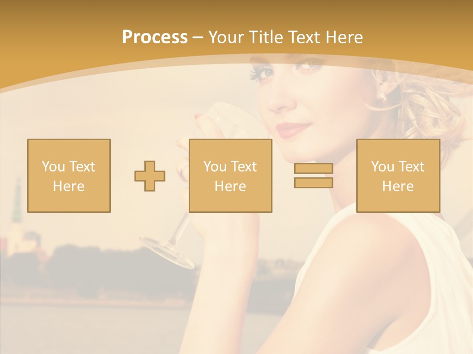 River Glamour Attractive PowerPoint Template