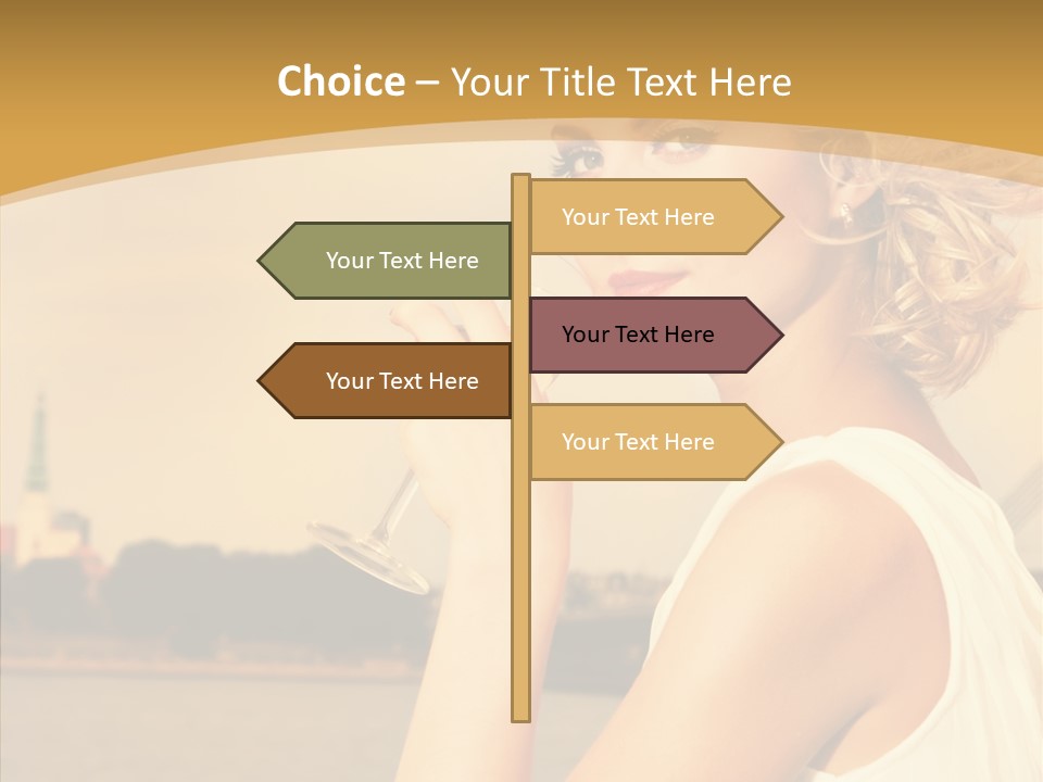 River Glamour Attractive PowerPoint Template