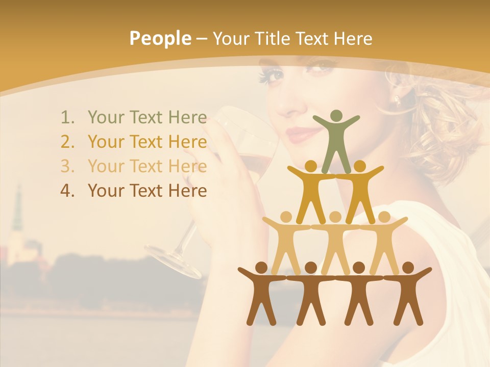 River Glamour Attractive PowerPoint Template