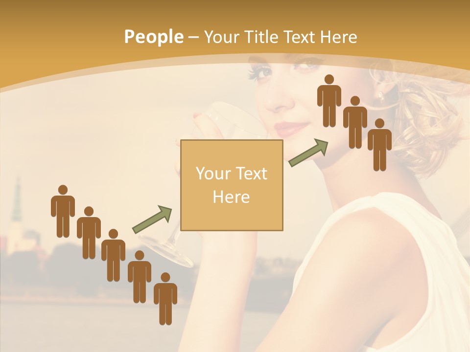 River Glamour Attractive PowerPoint Template