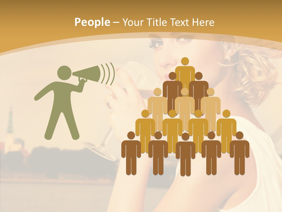 River Glamour Attractive PowerPoint Template