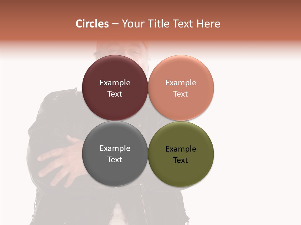 White One Denim PowerPoint Template