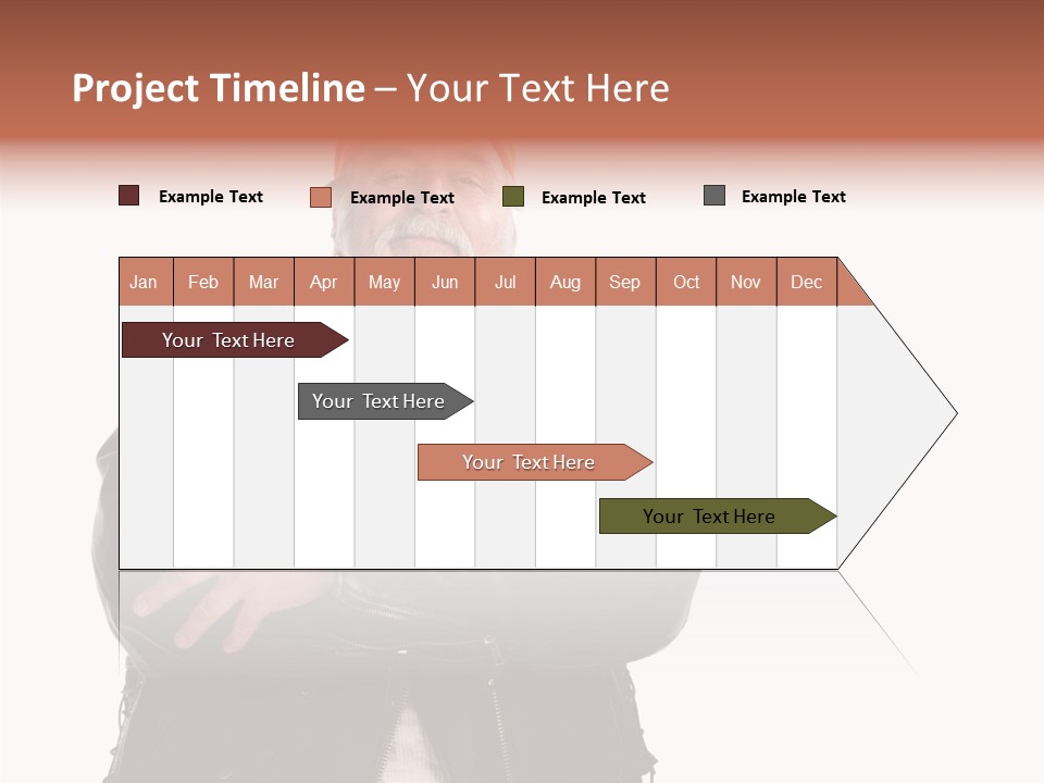 White One Denim PowerPoint Template