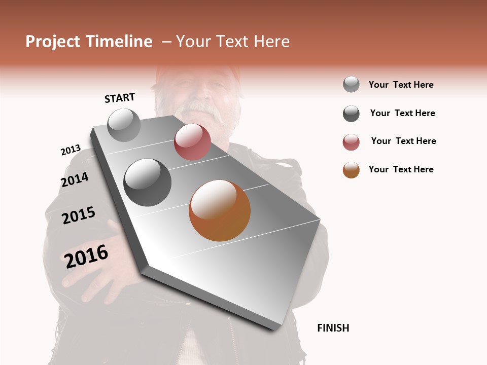 White One Denim PowerPoint Template