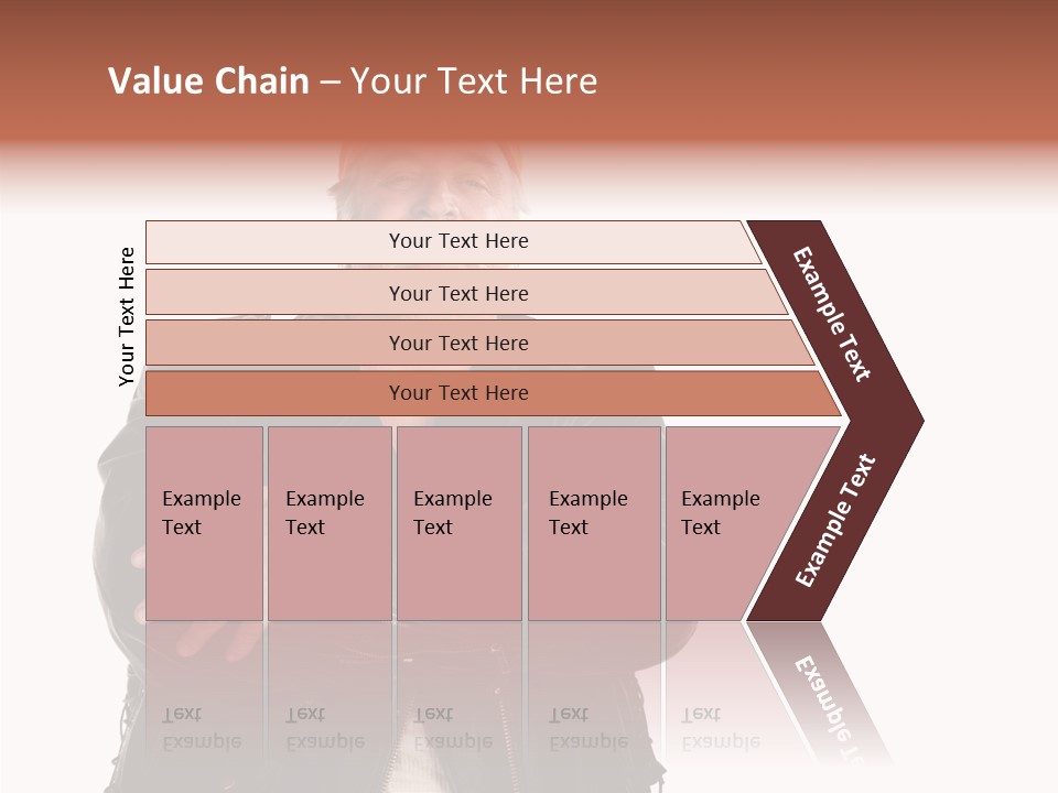 White One Denim PowerPoint Template