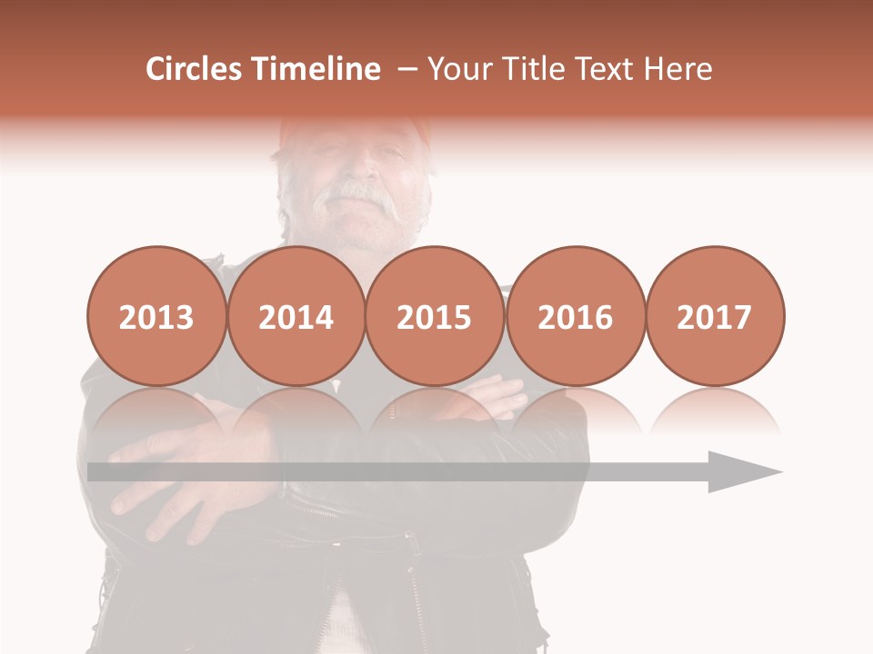 White One Denim PowerPoint Template