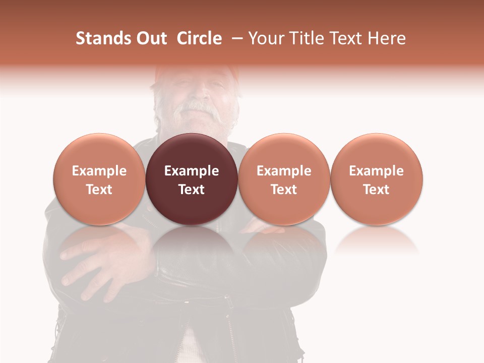 White One Denim PowerPoint Template