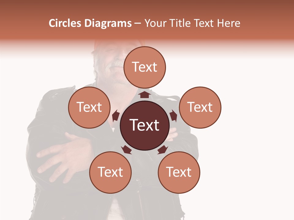 White One Denim PowerPoint Template