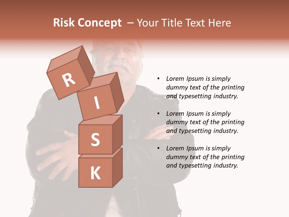 White One Denim PowerPoint Template