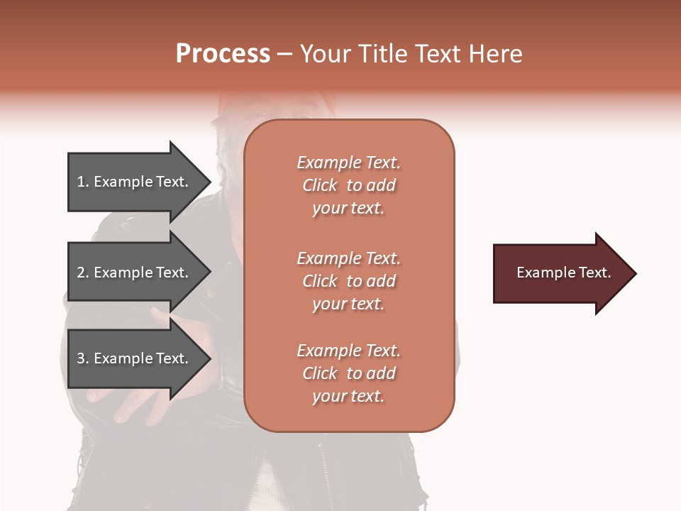 White One Denim PowerPoint Template