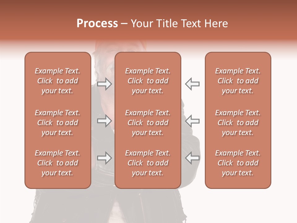 White One Denim PowerPoint Template