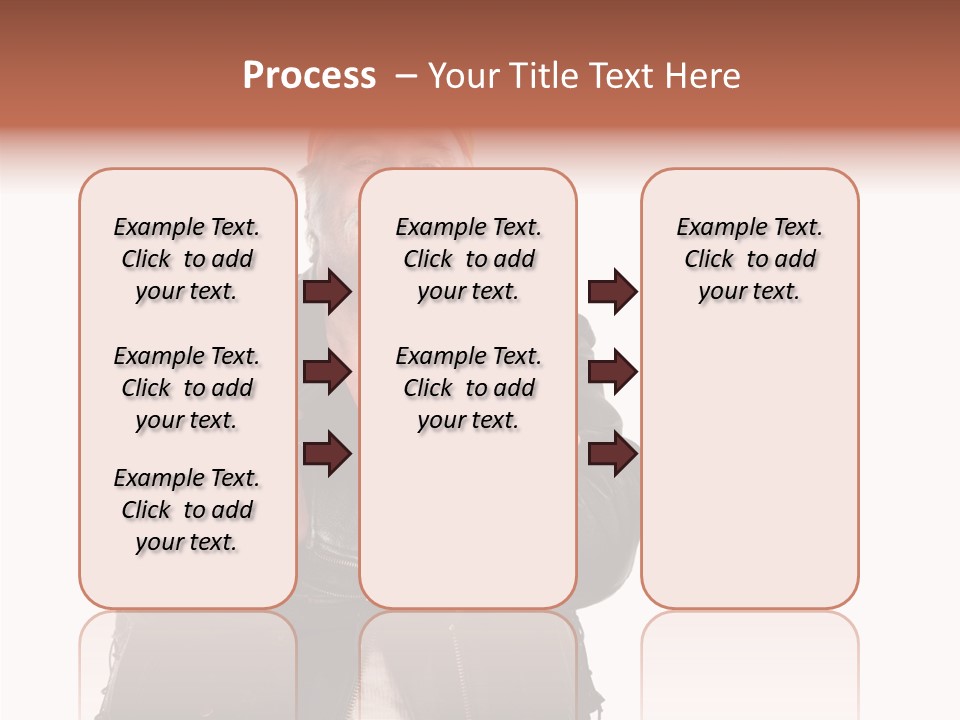 White One Denim PowerPoint Template