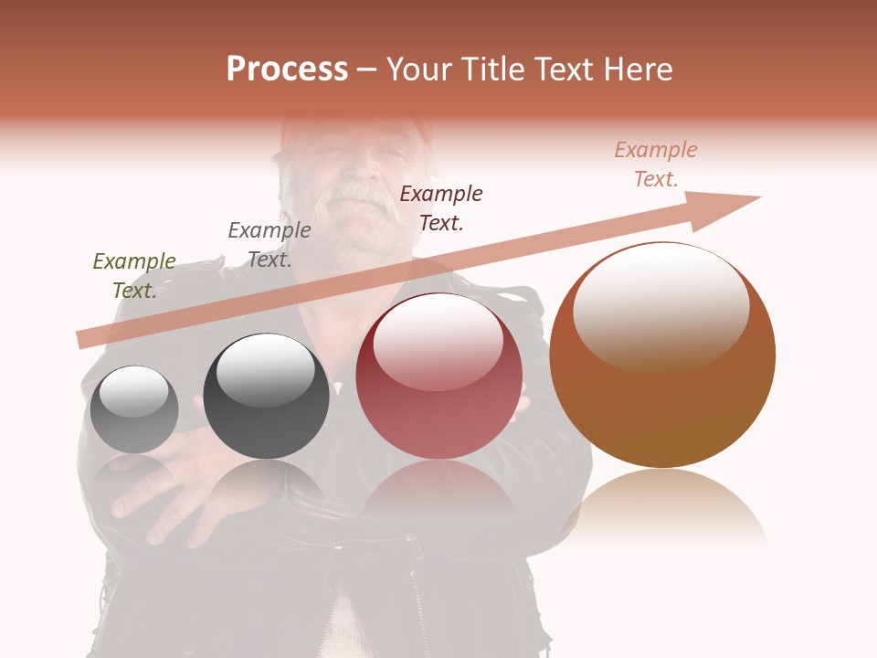 White One Denim PowerPoint Template