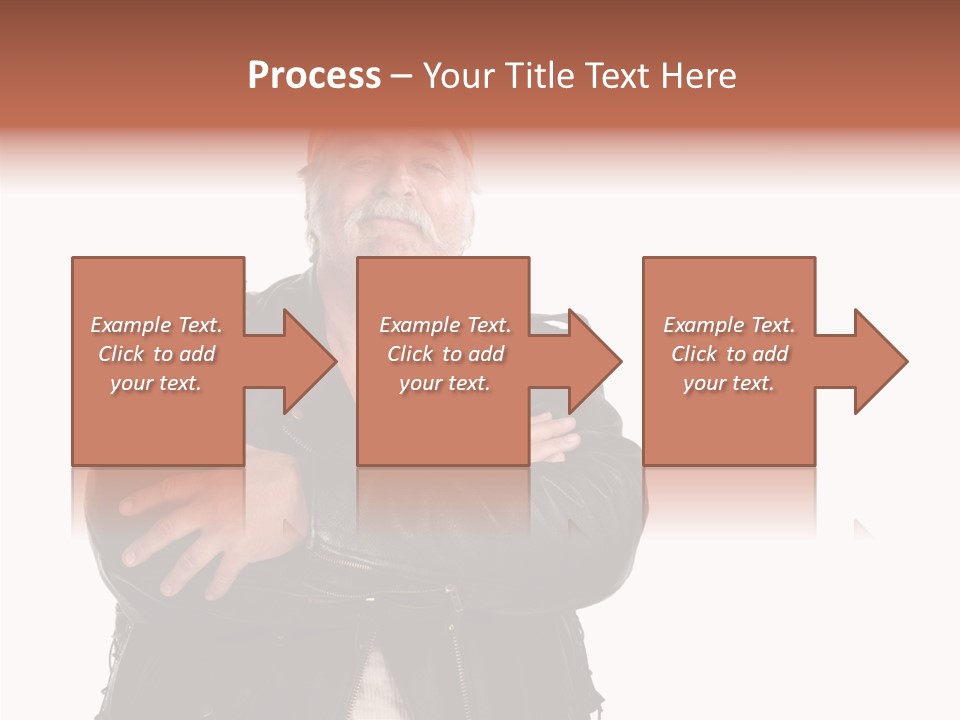 White One Denim PowerPoint Template