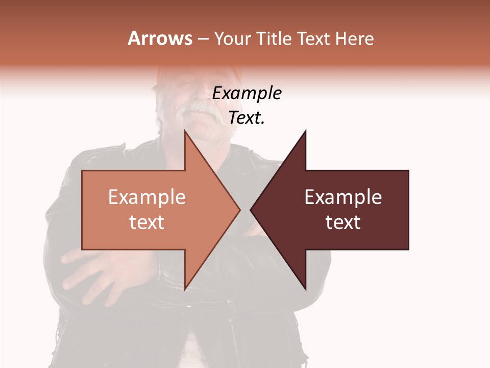 White One Denim PowerPoint Template