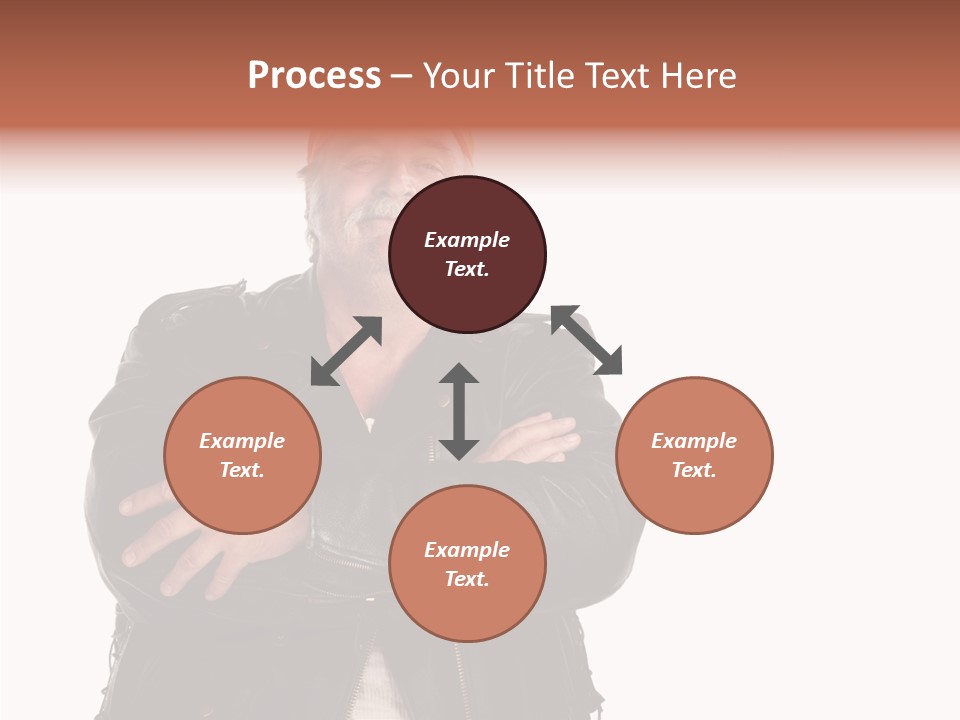 White One Denim PowerPoint Template