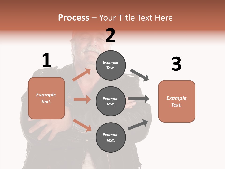 White One Denim PowerPoint Template