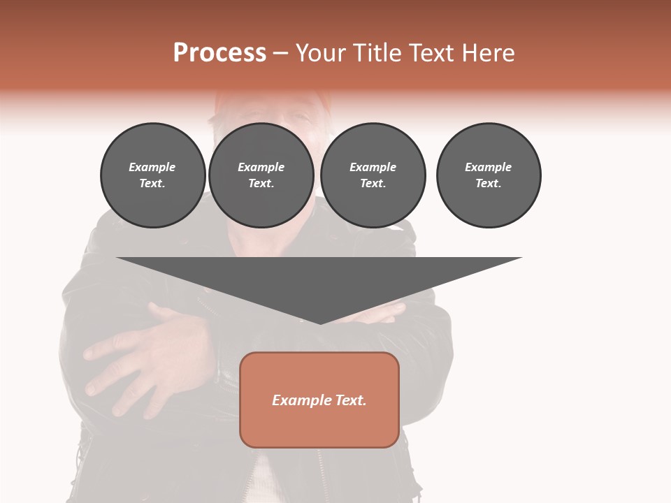 White One Denim PowerPoint Template