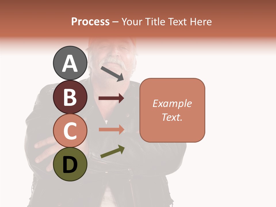 White One Denim PowerPoint Template