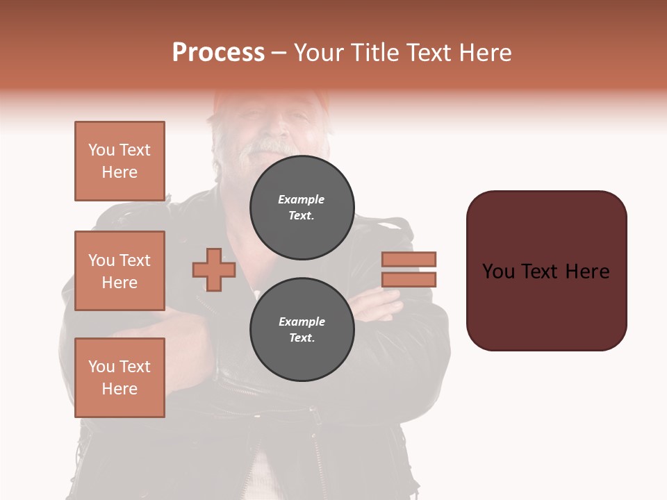 White One Denim PowerPoint Template