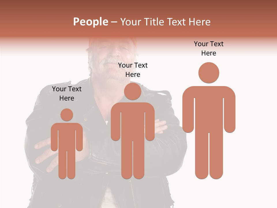 White One Denim PowerPoint Template