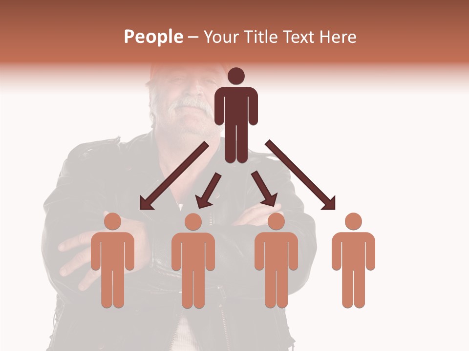 White One Denim PowerPoint Template