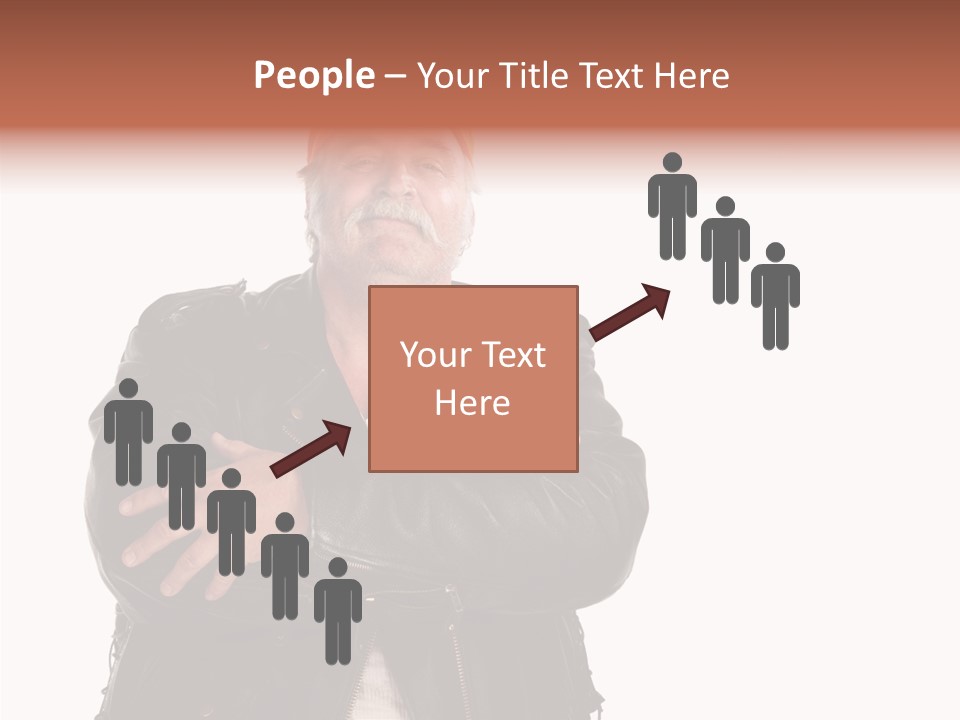 White One Denim PowerPoint Template