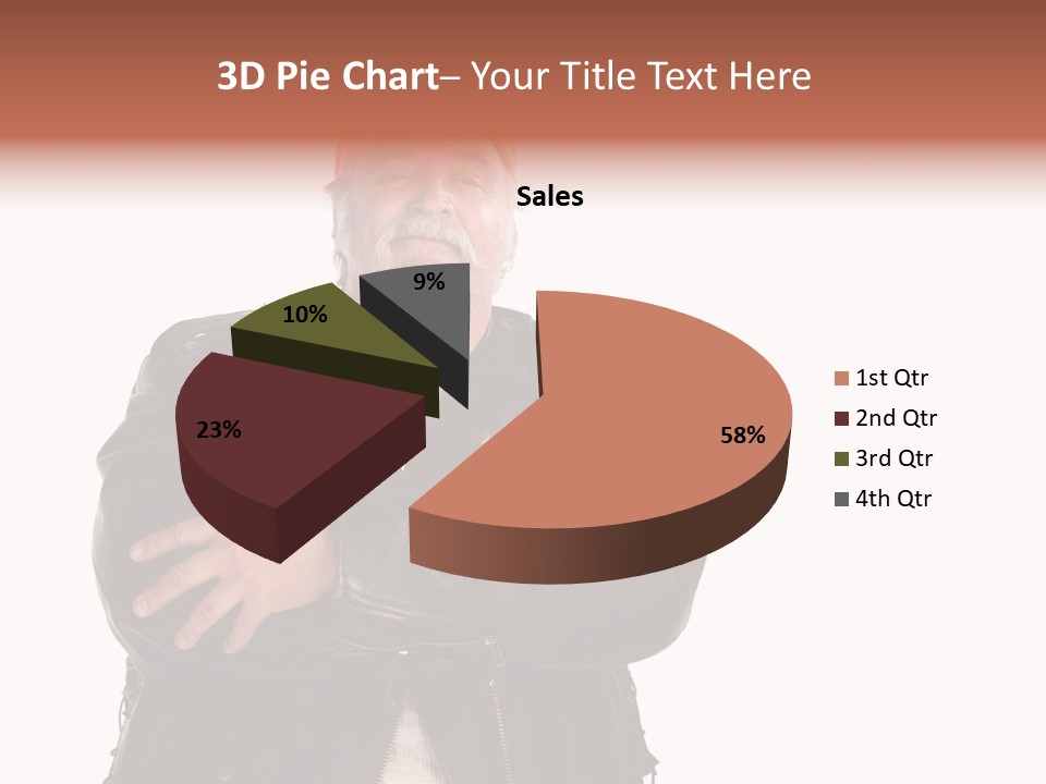 White One Denim PowerPoint Template