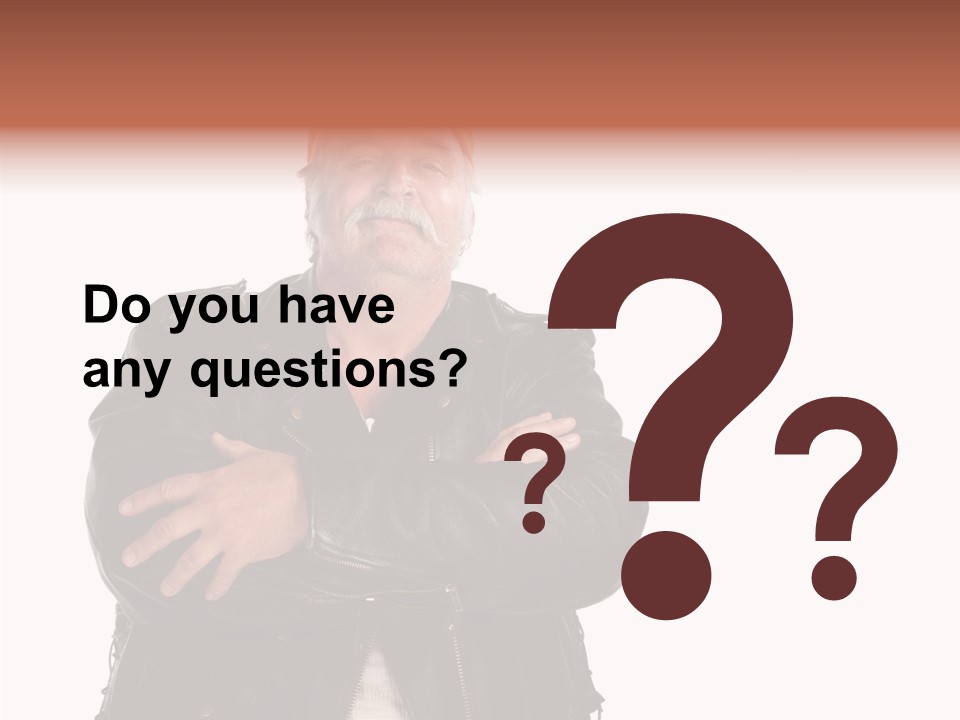 White One Denim PowerPoint Template