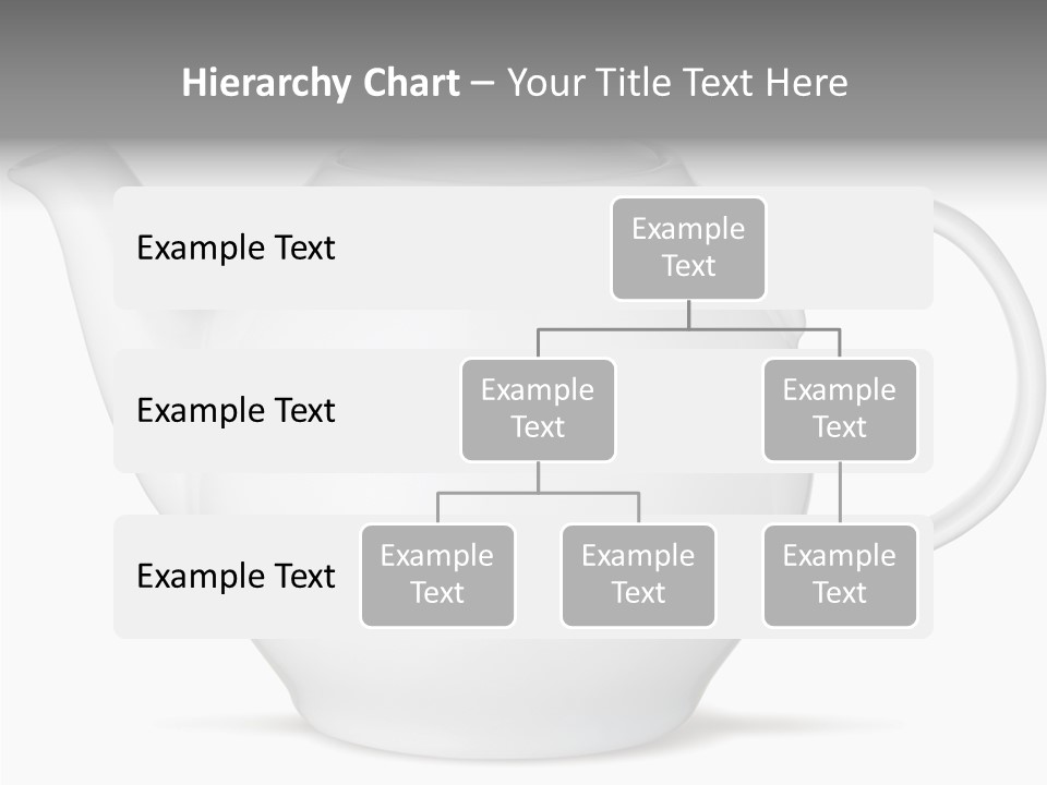 White English Teapot PowerPoint Template
