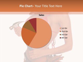 Boobs Construction Women PowerPoint Template