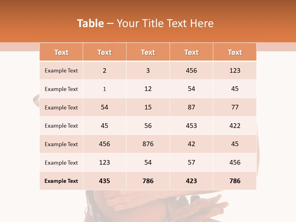 Boobs Construction Women PowerPoint Template