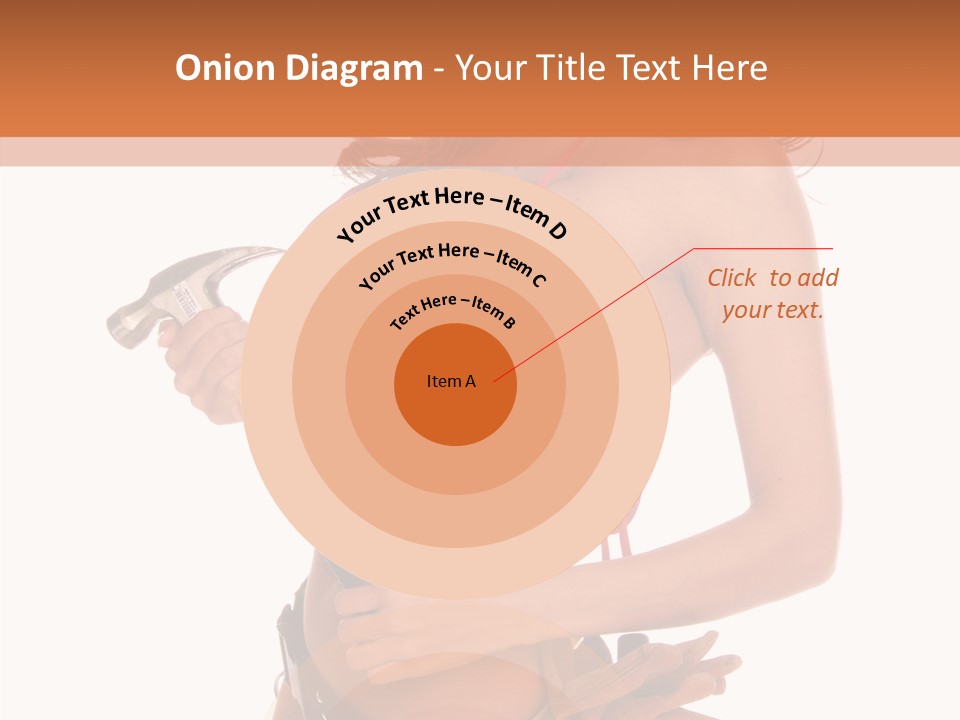 Boobs Construction Women PowerPoint Template