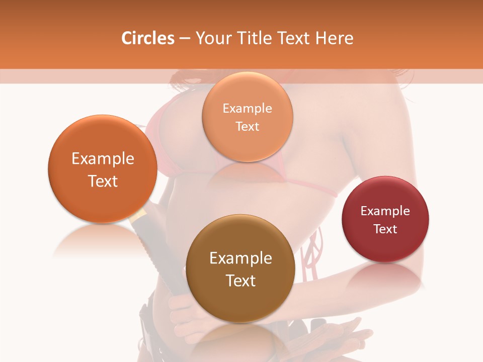 Boobs Construction Women PowerPoint Template