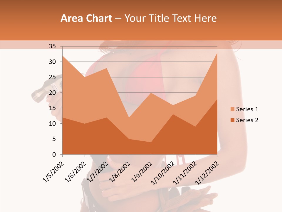 Boobs Construction Women PowerPoint Template