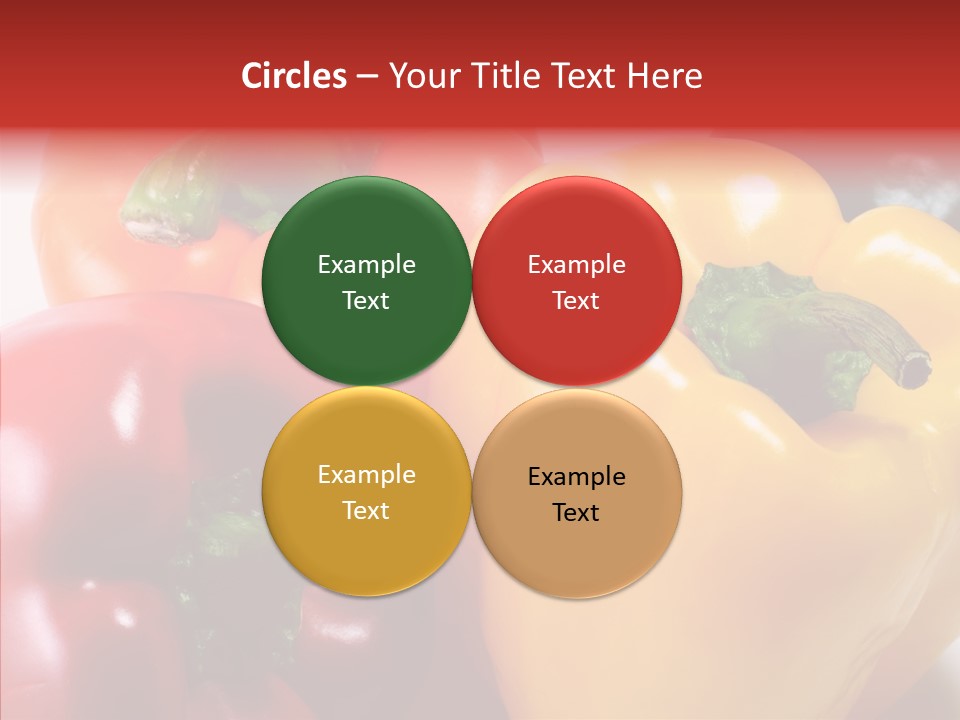 Pepper Yellow Vegetable PowerPoint Template