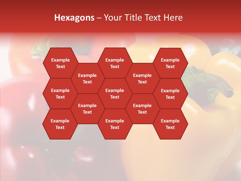 Pepper Yellow Vegetable PowerPoint Template