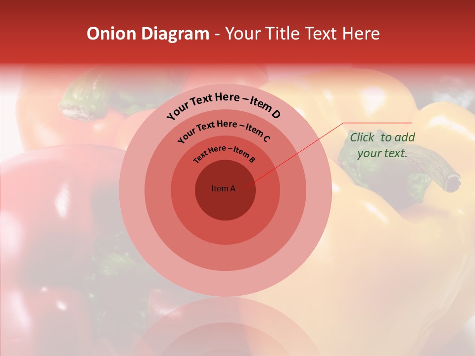 Pepper Yellow Vegetable PowerPoint Template