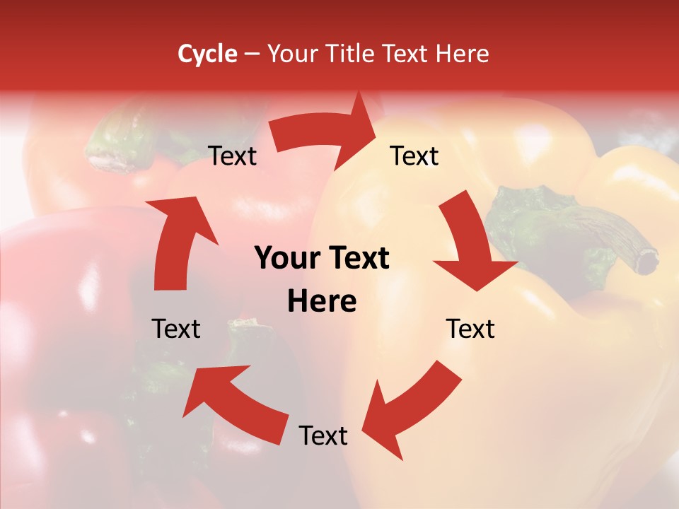 Pepper Yellow Vegetable PowerPoint Template