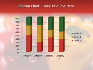 Pepper Yellow Vegetable PowerPoint Template