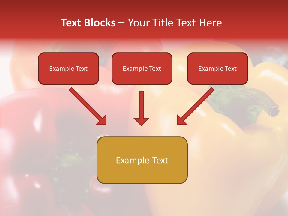 Pepper Yellow Vegetable PowerPoint Template
