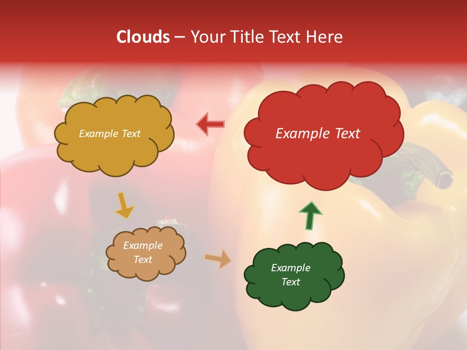 Pepper Yellow Vegetable PowerPoint Template