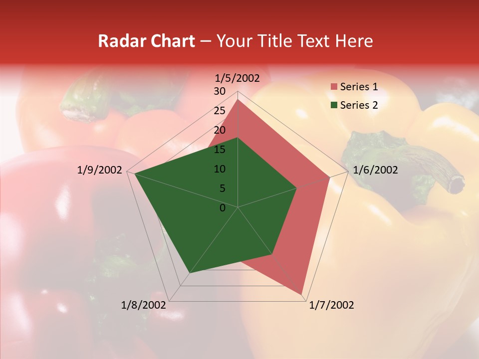 Pepper Yellow Vegetable PowerPoint Template