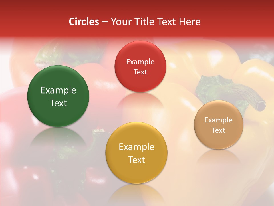 Pepper Yellow Vegetable PowerPoint Template