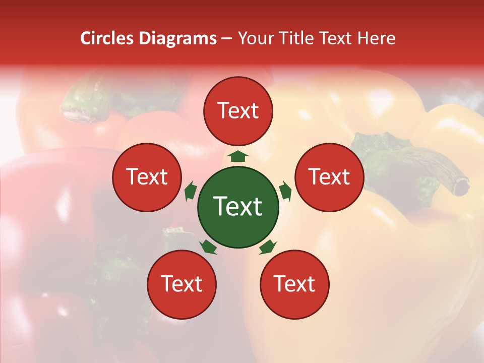 Pepper Yellow Vegetable PowerPoint Template