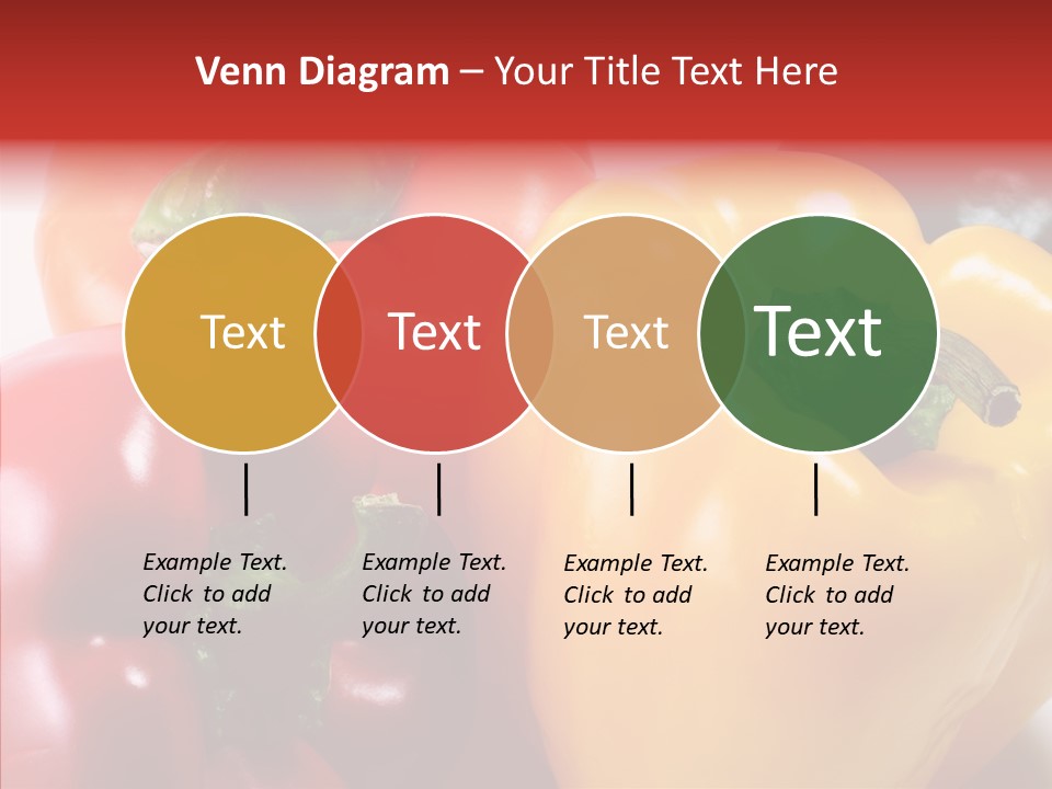 Pepper Yellow Vegetable PowerPoint Template