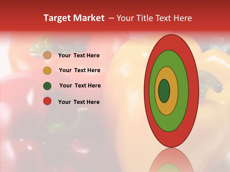 Pepper Yellow Vegetable PowerPoint Template