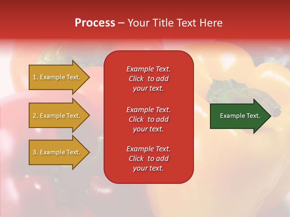 Pepper Yellow Vegetable PowerPoint Template