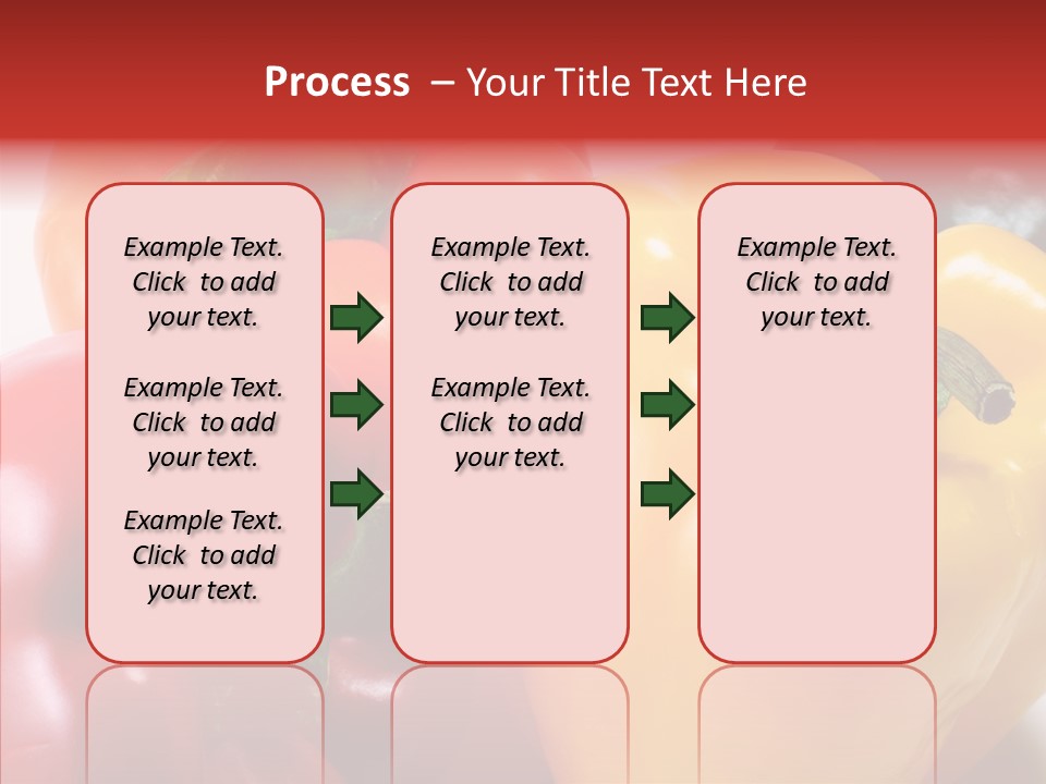 Pepper Yellow Vegetable PowerPoint Template